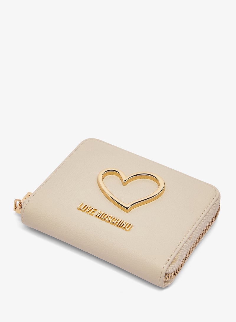 Love Moschino Heart Turnlock PU Wallet - Image 2